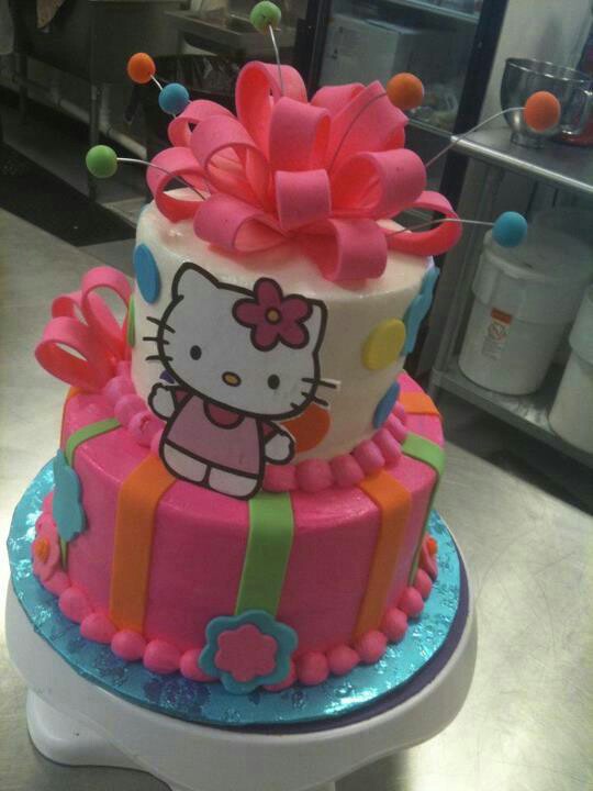 Hello Kitty Sweet 16 Birthday Cake