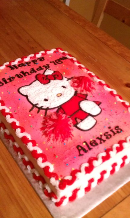 Hello Kitty Sweet 16 Cake