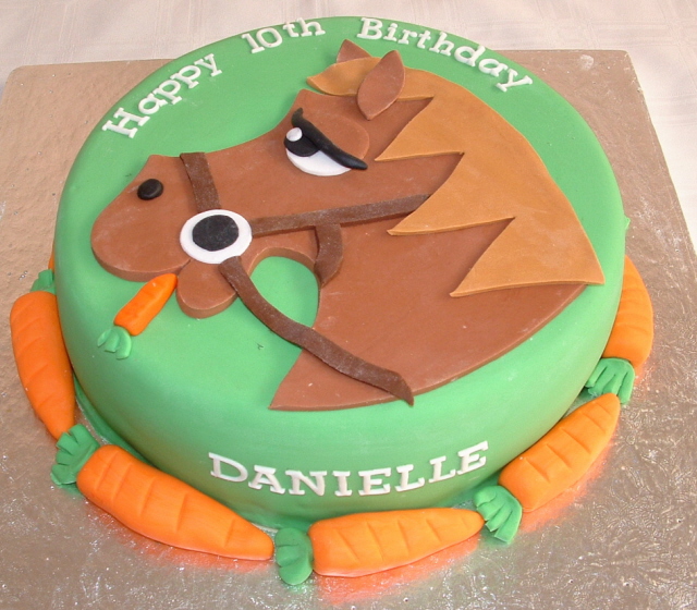 Horse Birthday Cake