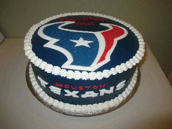 Houston Texans Birthday Cake