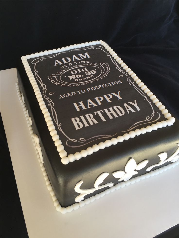 Jack Daniel's Birthday Cake Ideas