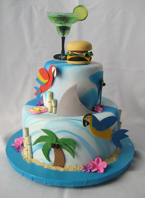 Jimmy Buffett Margaritaville Cake