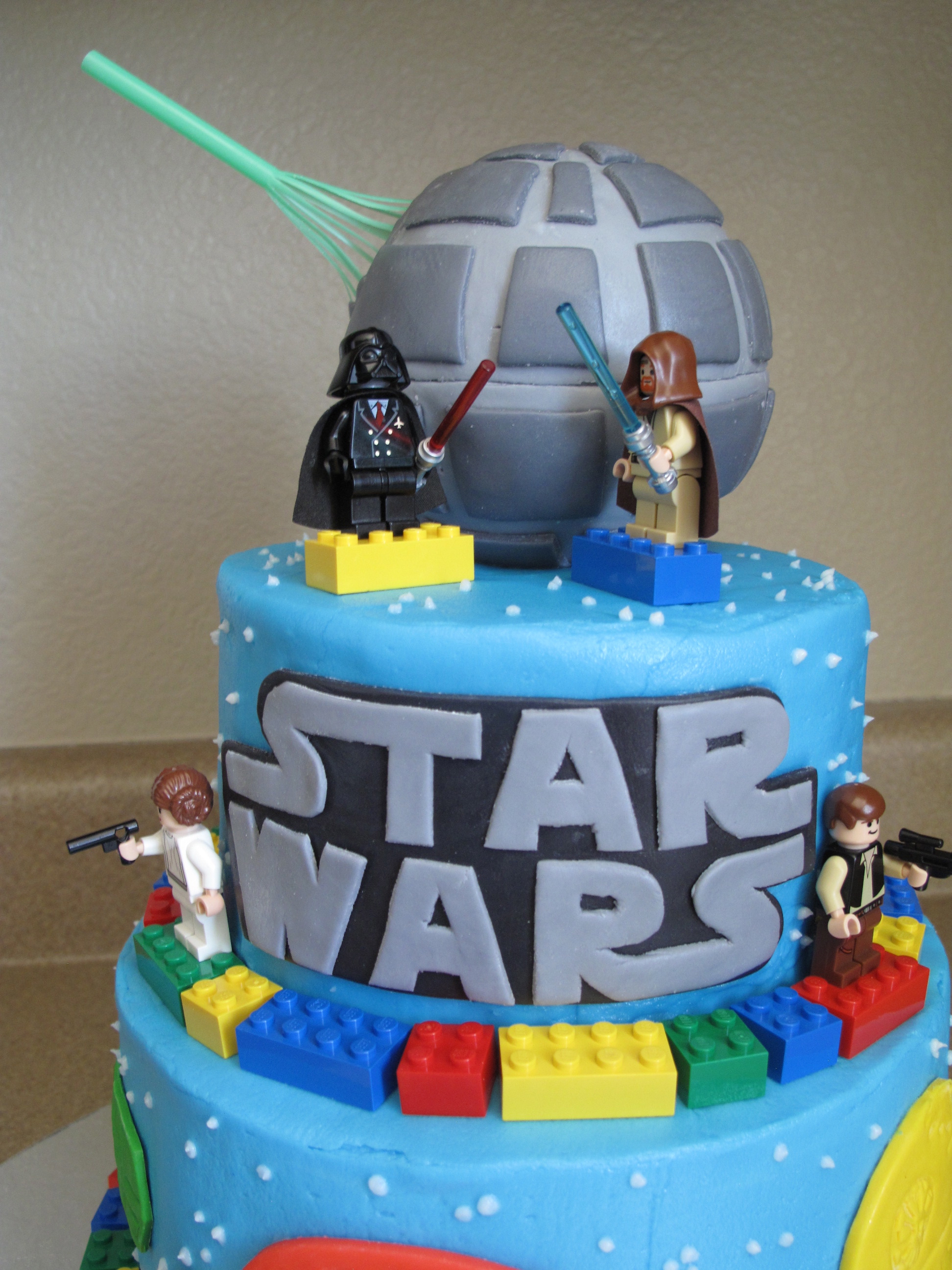 LEGO Star Wars Birthday Cake