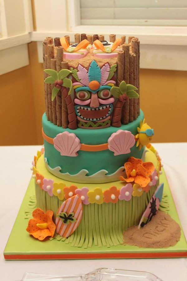 Luau Birthday Party Cake Ideas