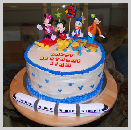 Mickey Mouse Cake Decorations