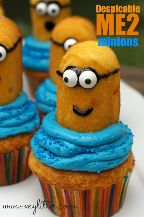 9 Photos of Minion Cupcakes Despicable Me Birthday