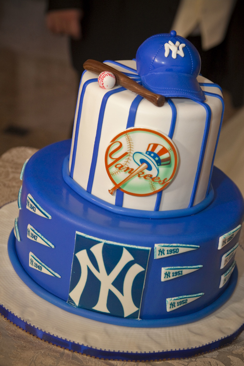 New York Yankees Grooms Cake