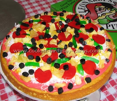 Pizza Cake Decorating Ideas