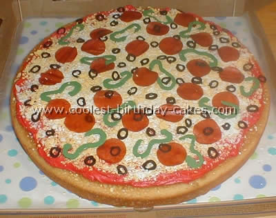 Pizza Cake Decorating Ideas