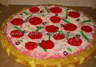 Pizza Cake Decorating Ideas