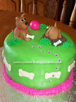 Puppy Dog Birthday Cake