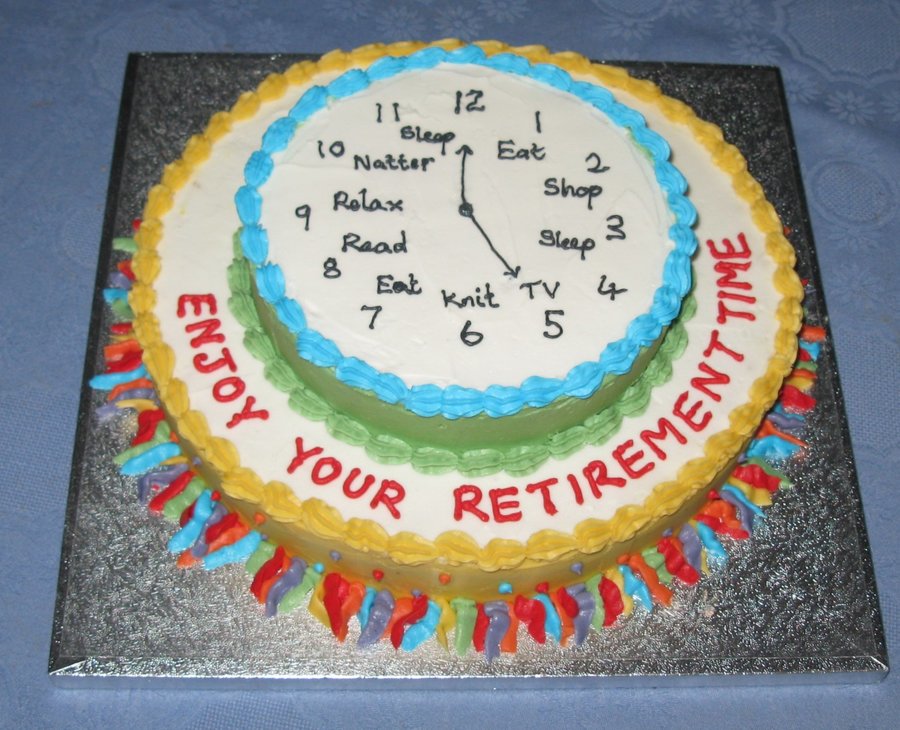 Retirement Cake Idea