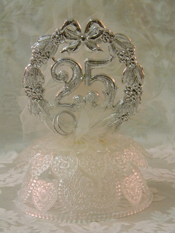 9 Photos of Vintage 25th Wedding Anniversary Cakes