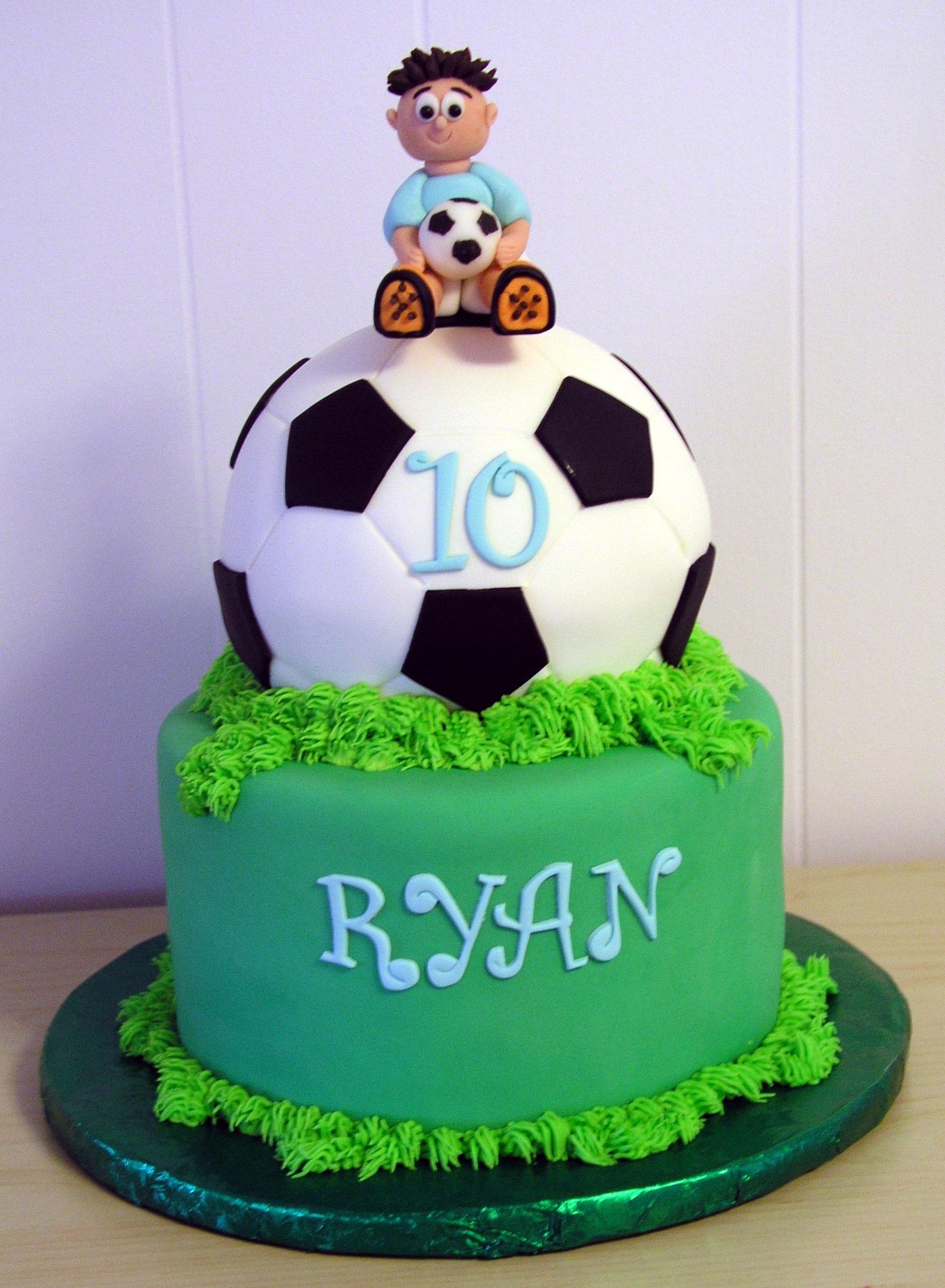 Soccer Ball Birthday Cake