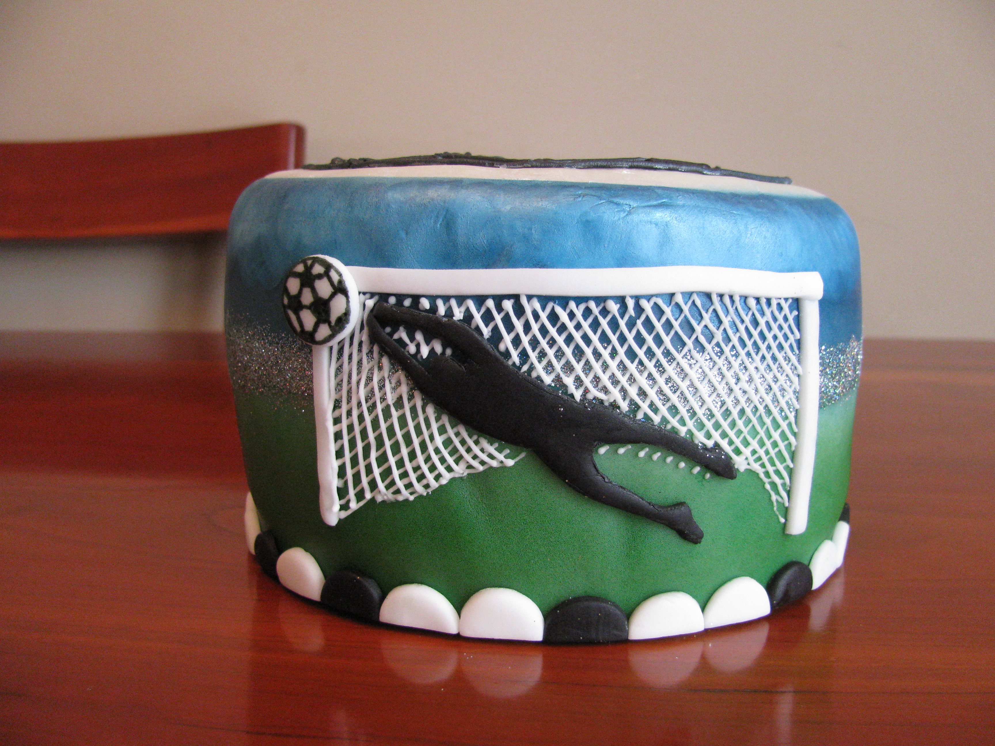 Soccer Goalie Cake