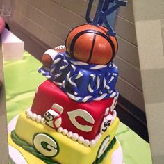 Sports Fan Grooms Cake