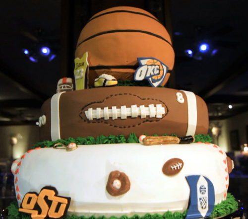 Sports Grooms Cake Ideas