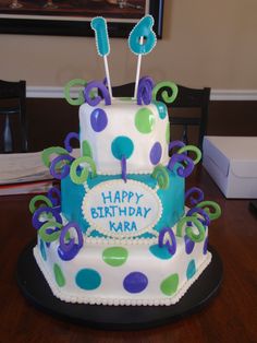 Sweet 16 Birthday Cake Idea