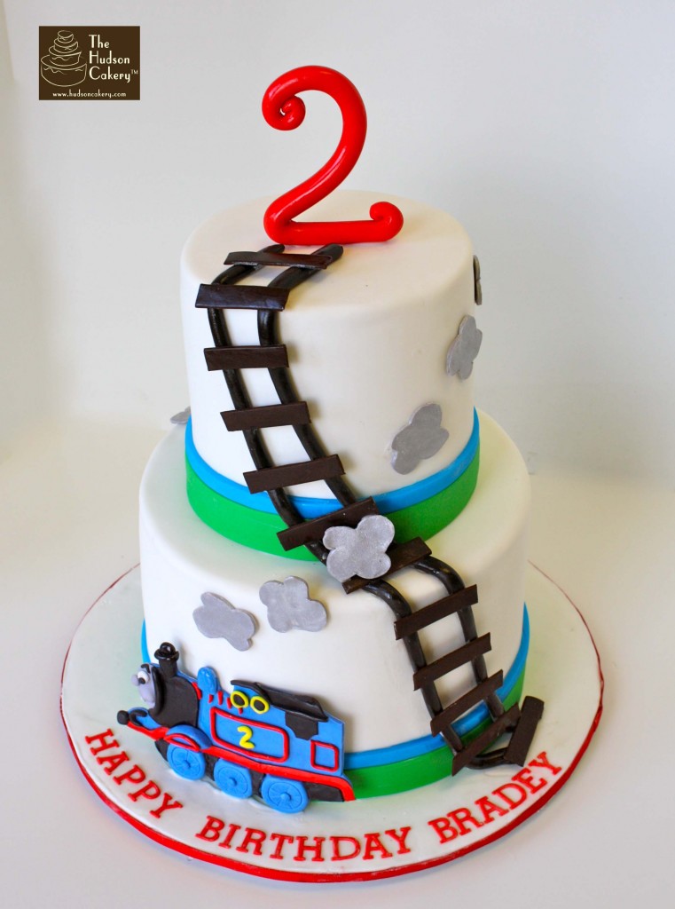 Train Birthday Cake