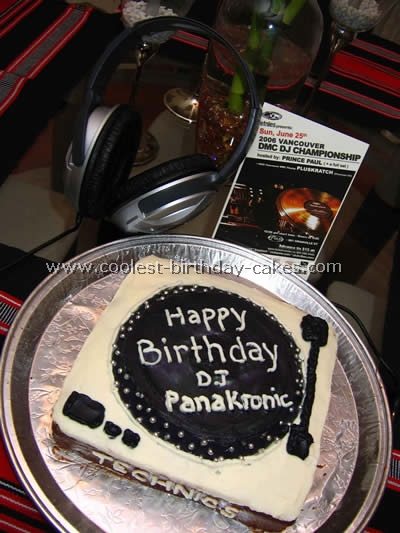 Turntable Birthday Cake Ideas