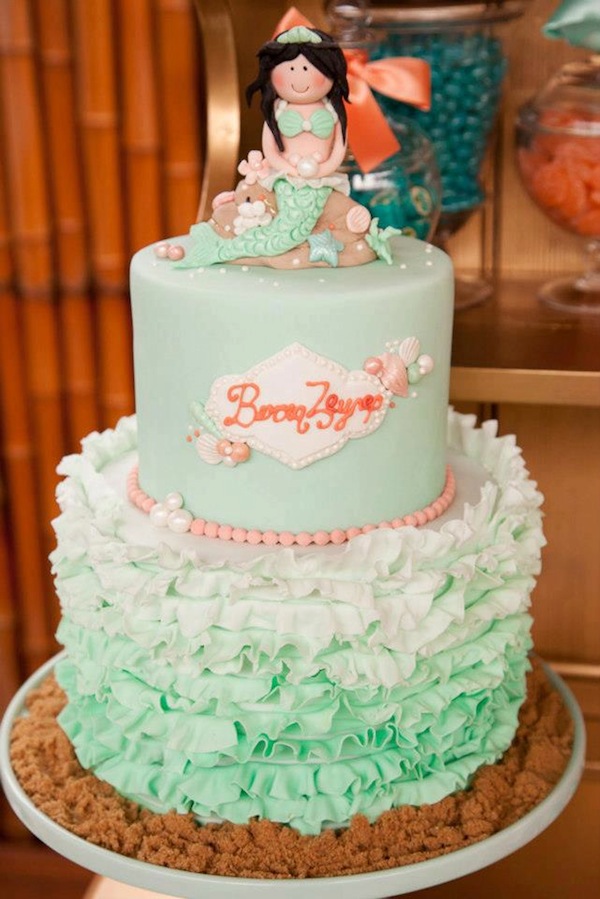 Under the Sea Mermaid Birthday Cake Ideas