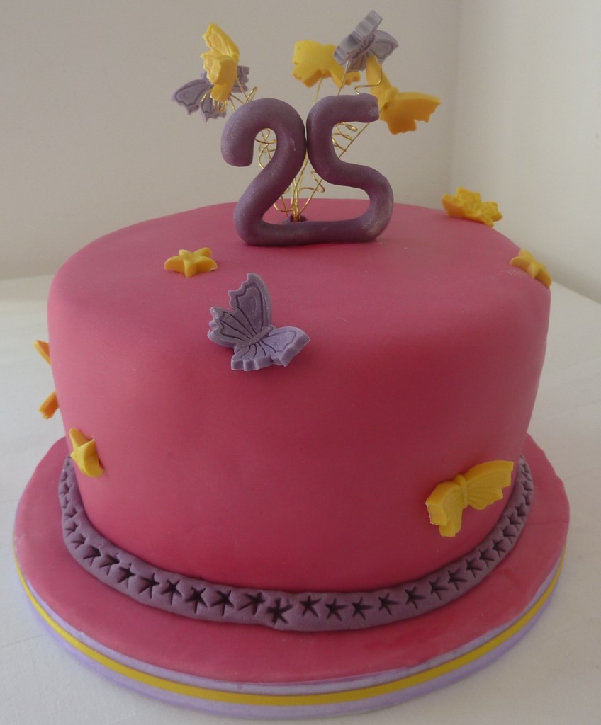 13 Photos of Butterfly Girl Birthday Cakes For 25th