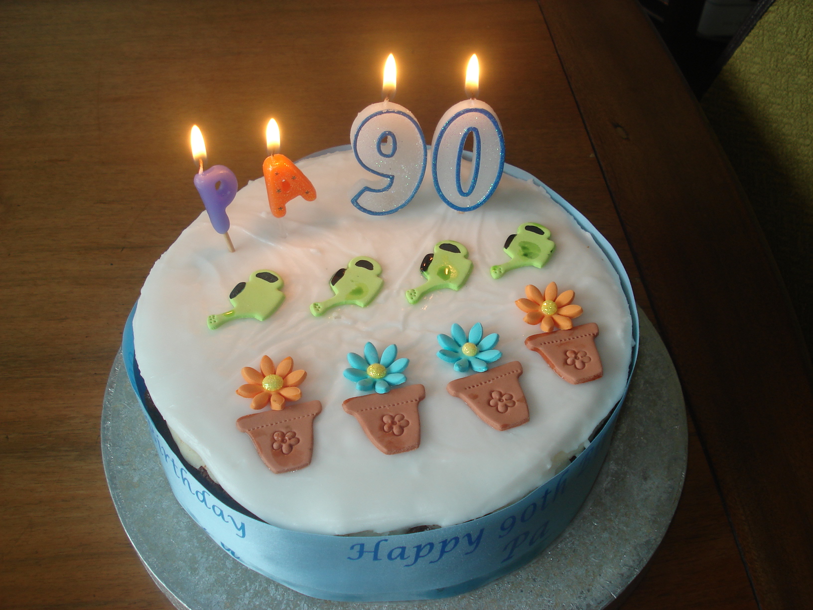 90th Birthday Cake