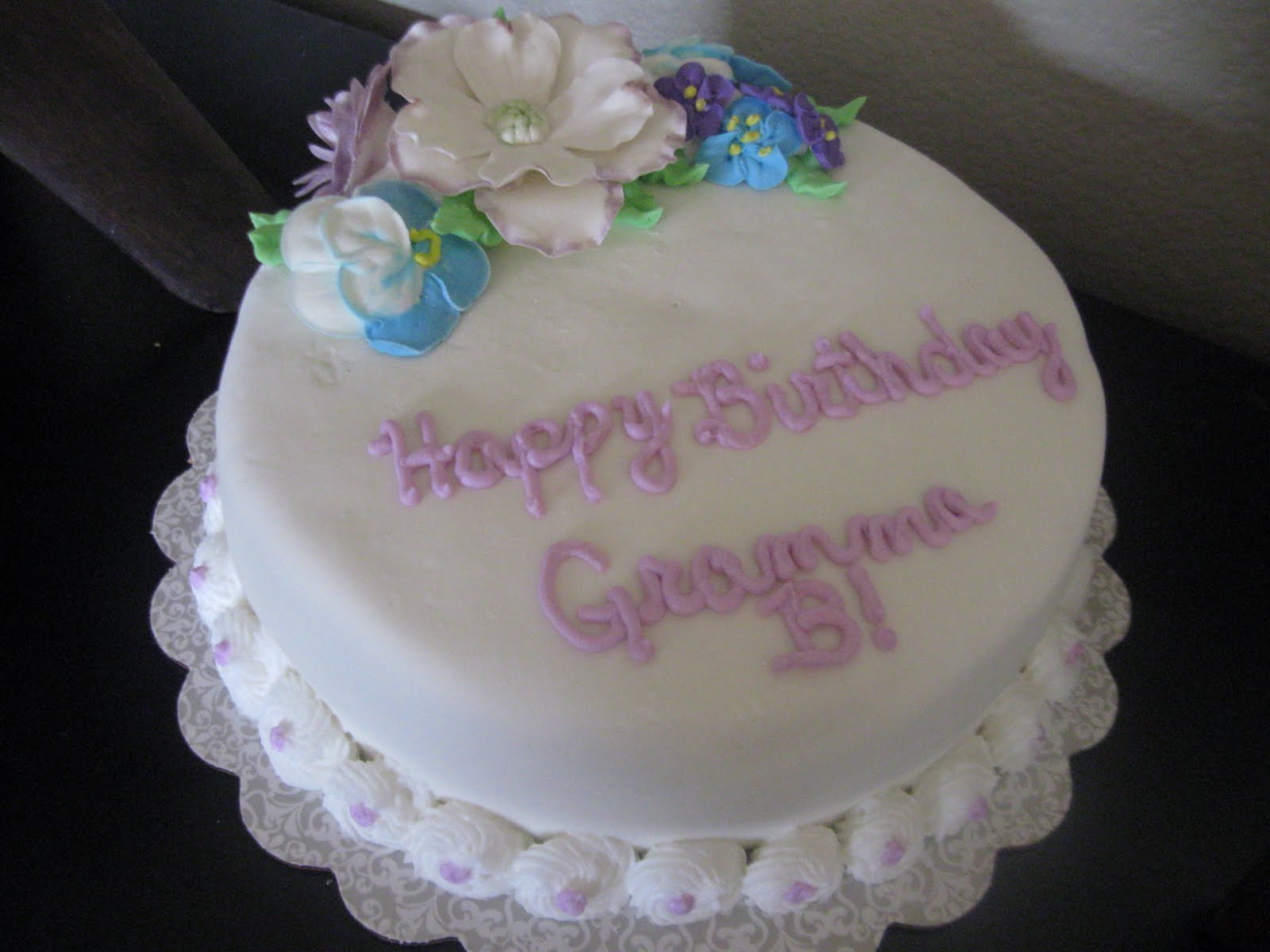 Adult Birthday Cakes for Women Flowers