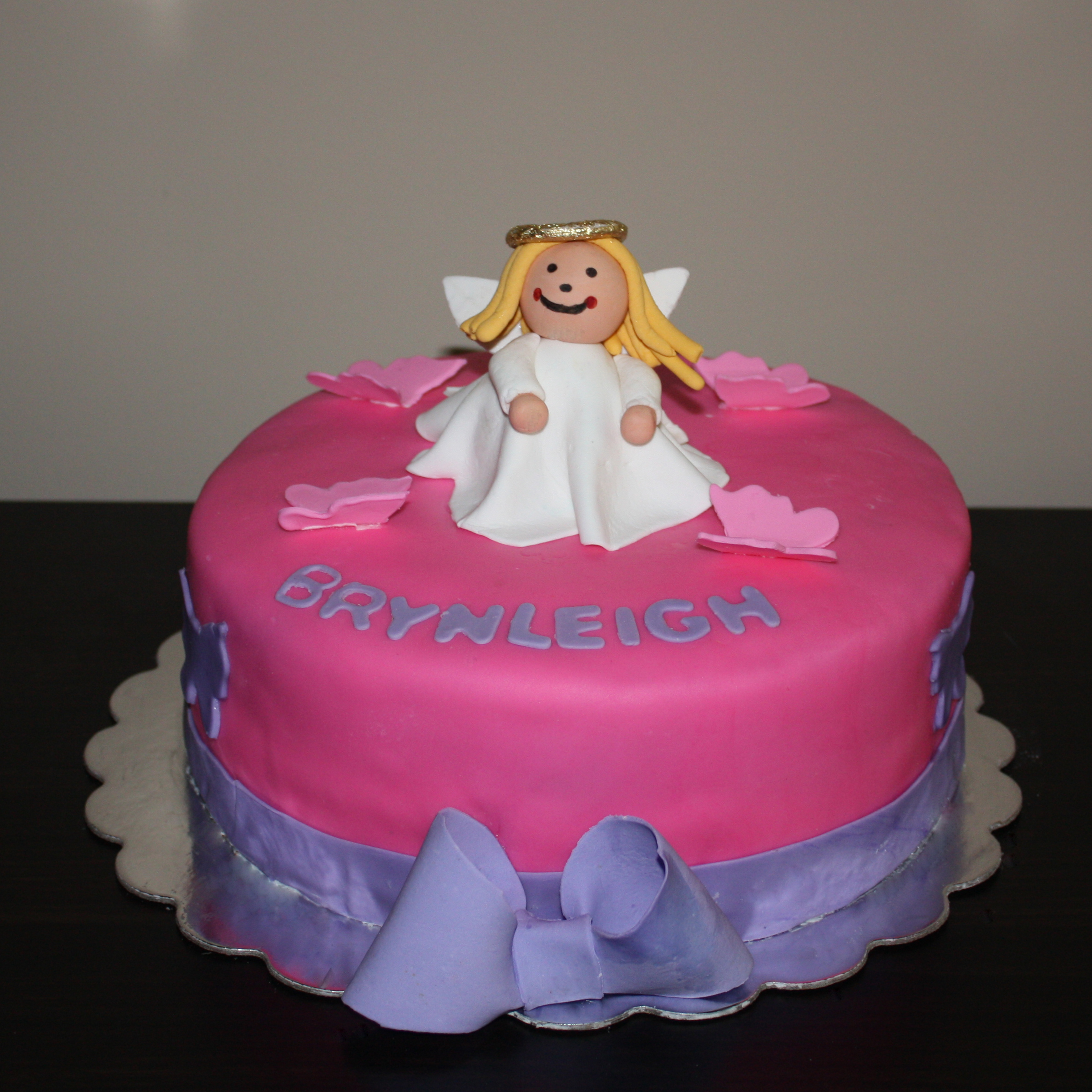 Angel Birthday Cake