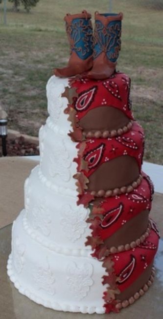 Awesome Country Wedding Cake