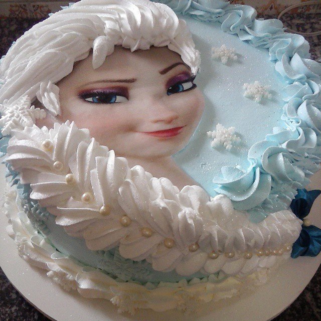 11 Photos of Frozen Cakes Makeup