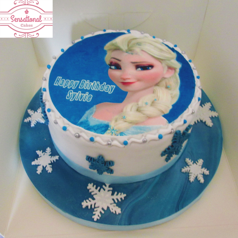 Birthday Cake Frozen Elsa