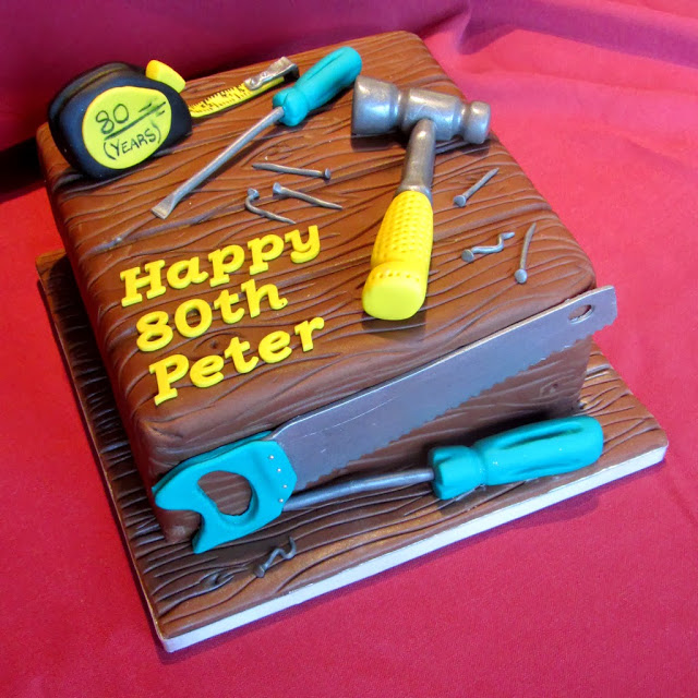 Birthday Cake with Tools