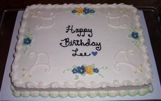 Birthday Sheet Cake Decorating Ideas for Men