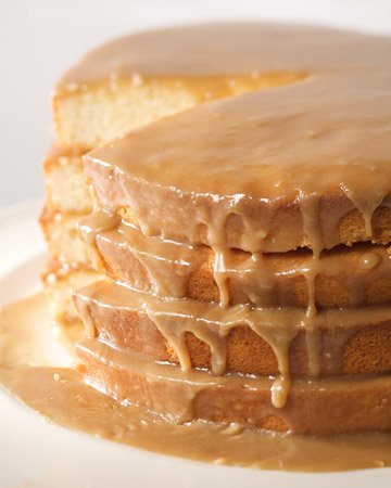 Caramel Layer Cake Recipe