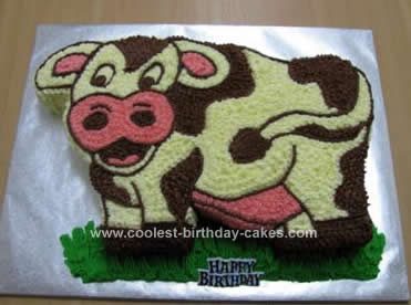 Cow Birthday Cake Ideas