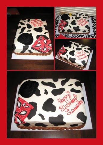 8 Photos of Cow Sheet Cakes