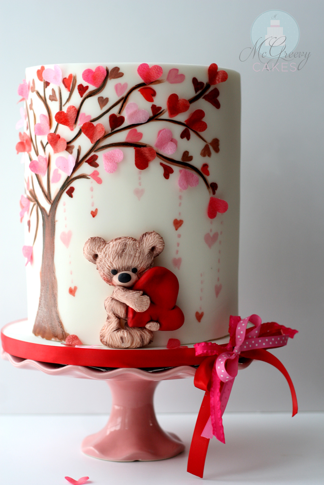 11 Photos of Valentine's Birthday Cakes Pinterest