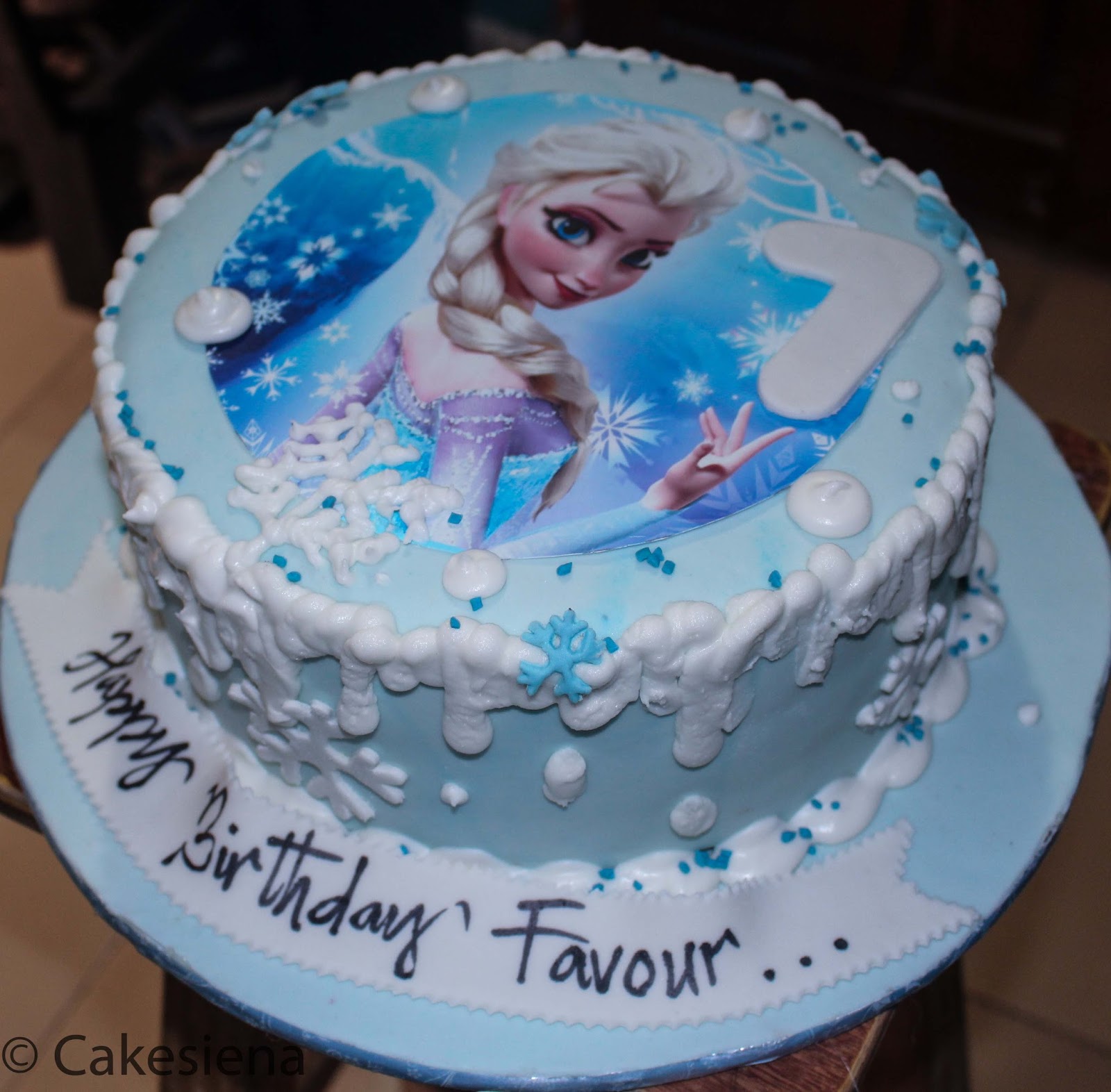 Disney Frozen Birthday Cake