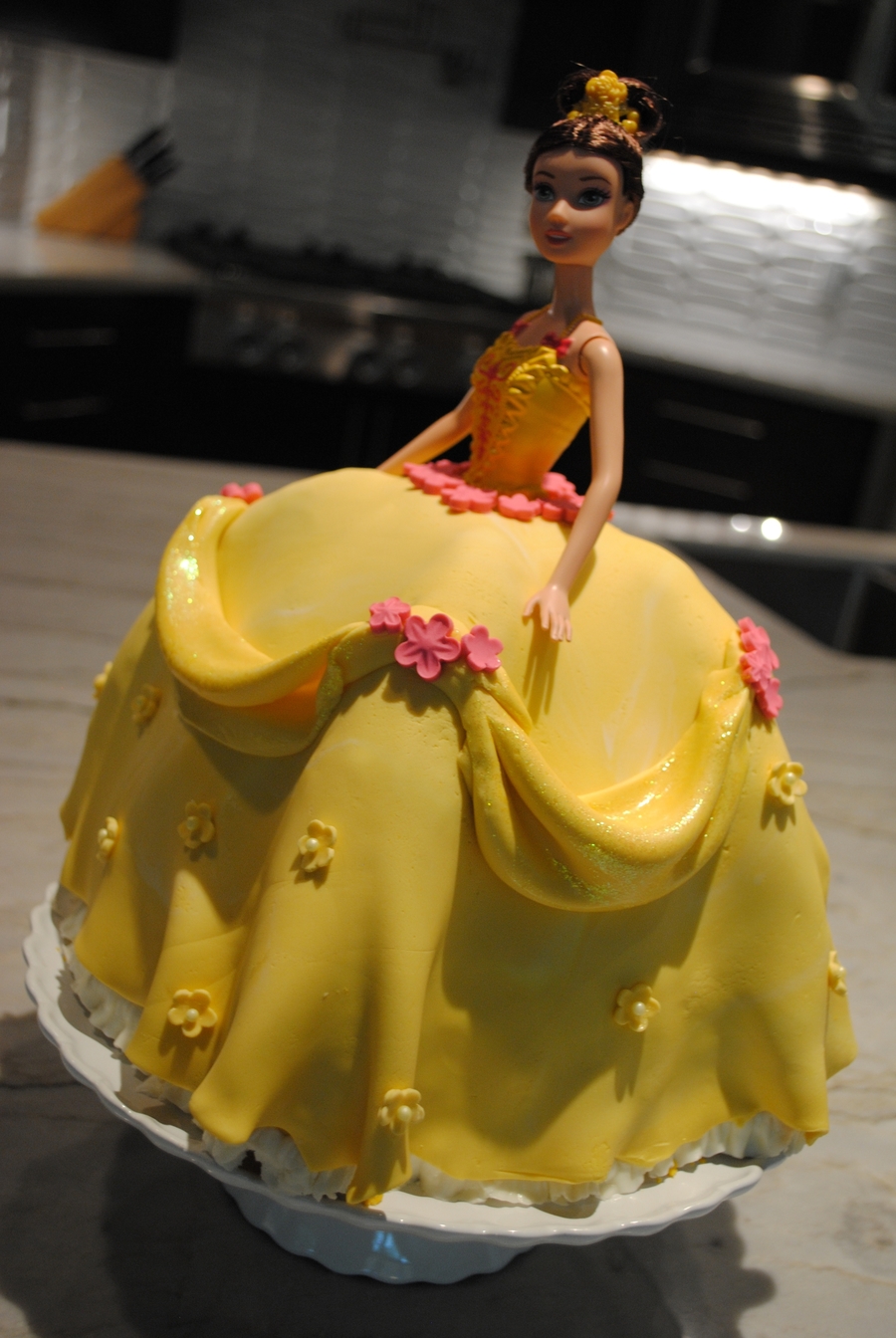 Disney Princess Belle Cake