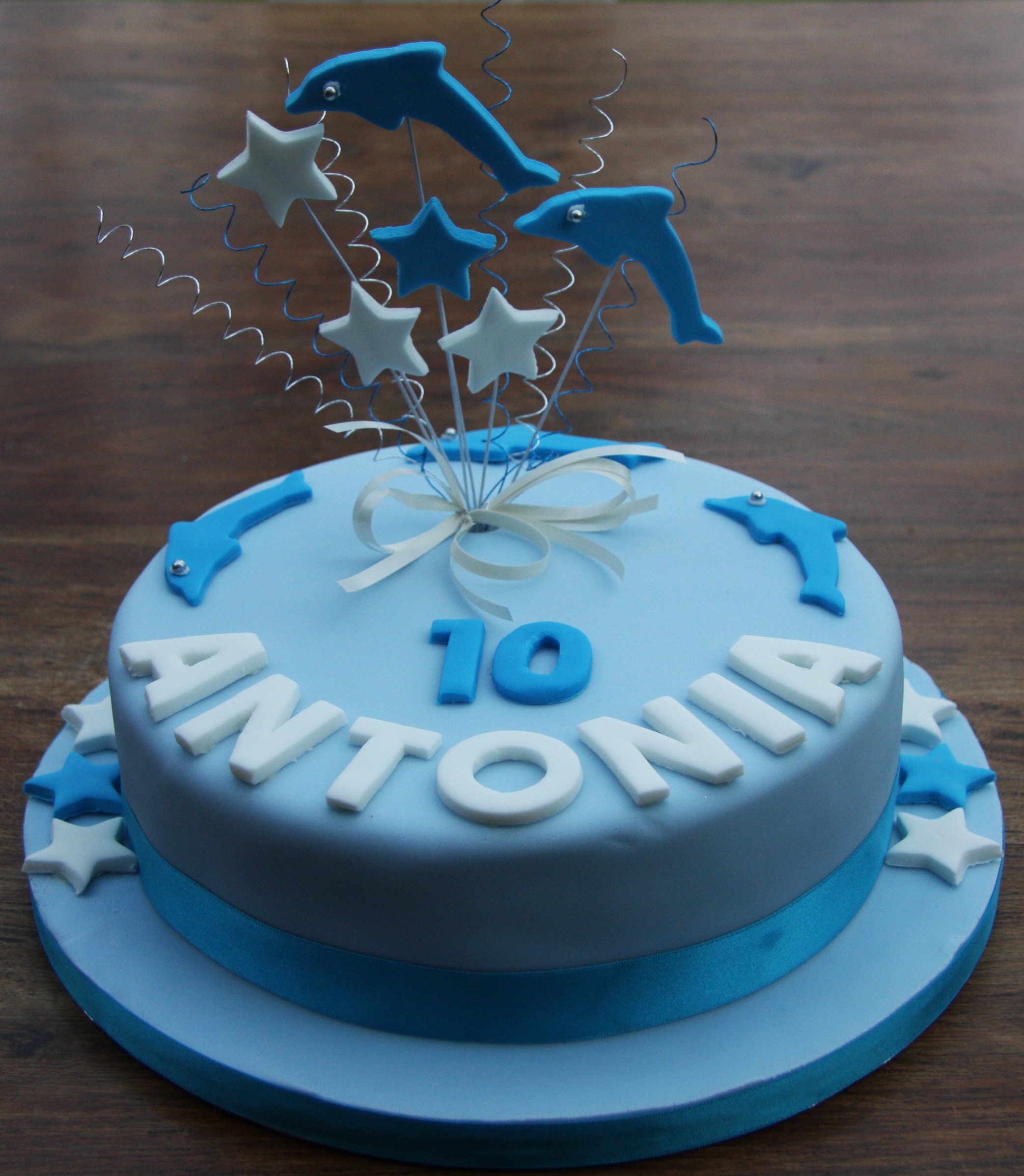 Dolphin Birthday Cake