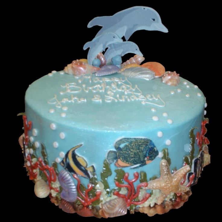 Dolphin Cake