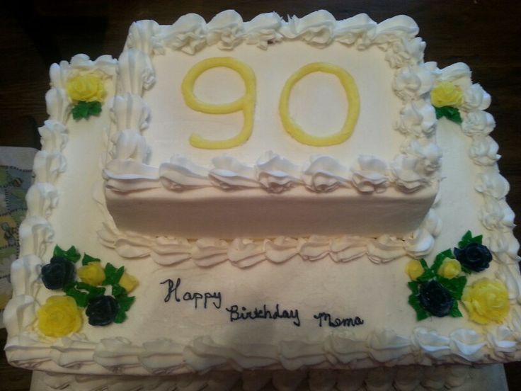 Elderly Birthday Cake Ideas