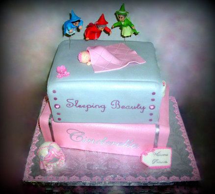 Fairy Tale Baby Shower Cake Books