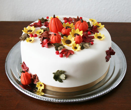 Fall Birthday Cake