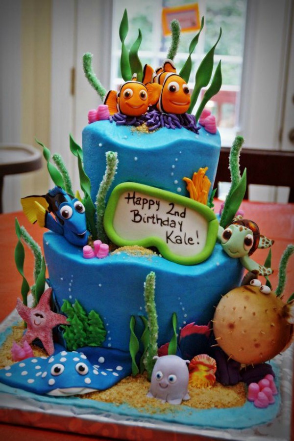 Finding Dory Birthday Cake Ideas