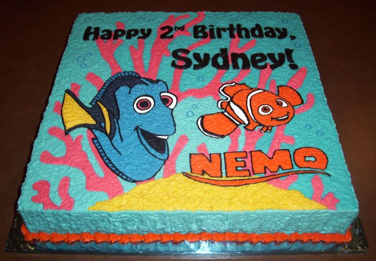 Finding Dory Birthday Cake