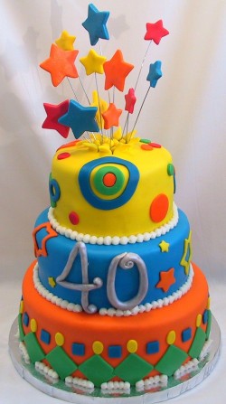 Fondant Birthday Cake Ideas