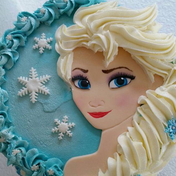 Fondant Cake Frozen Elsa