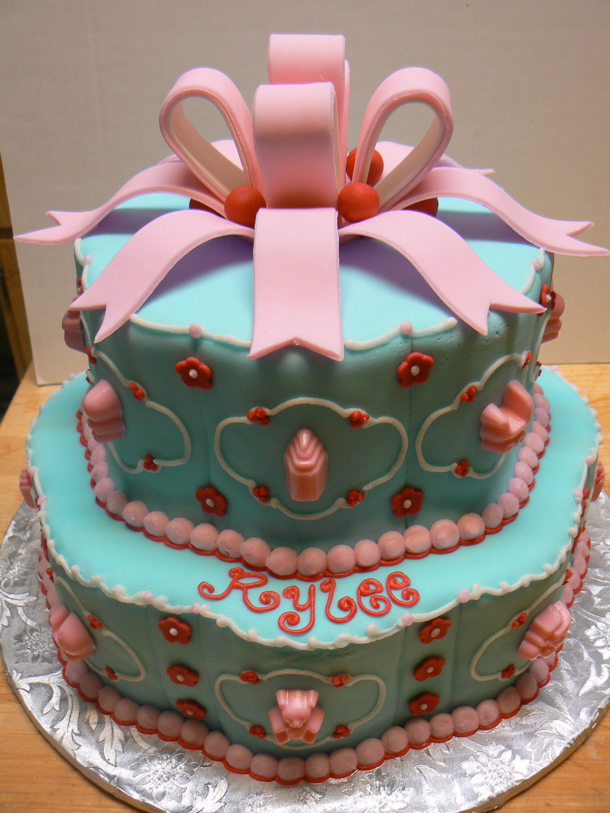 Girl Baby Shower Cake